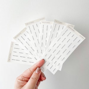 Tab Stickers