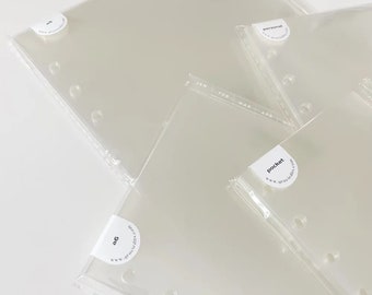 Glossy Clear ∙ Monthly Side Dividers