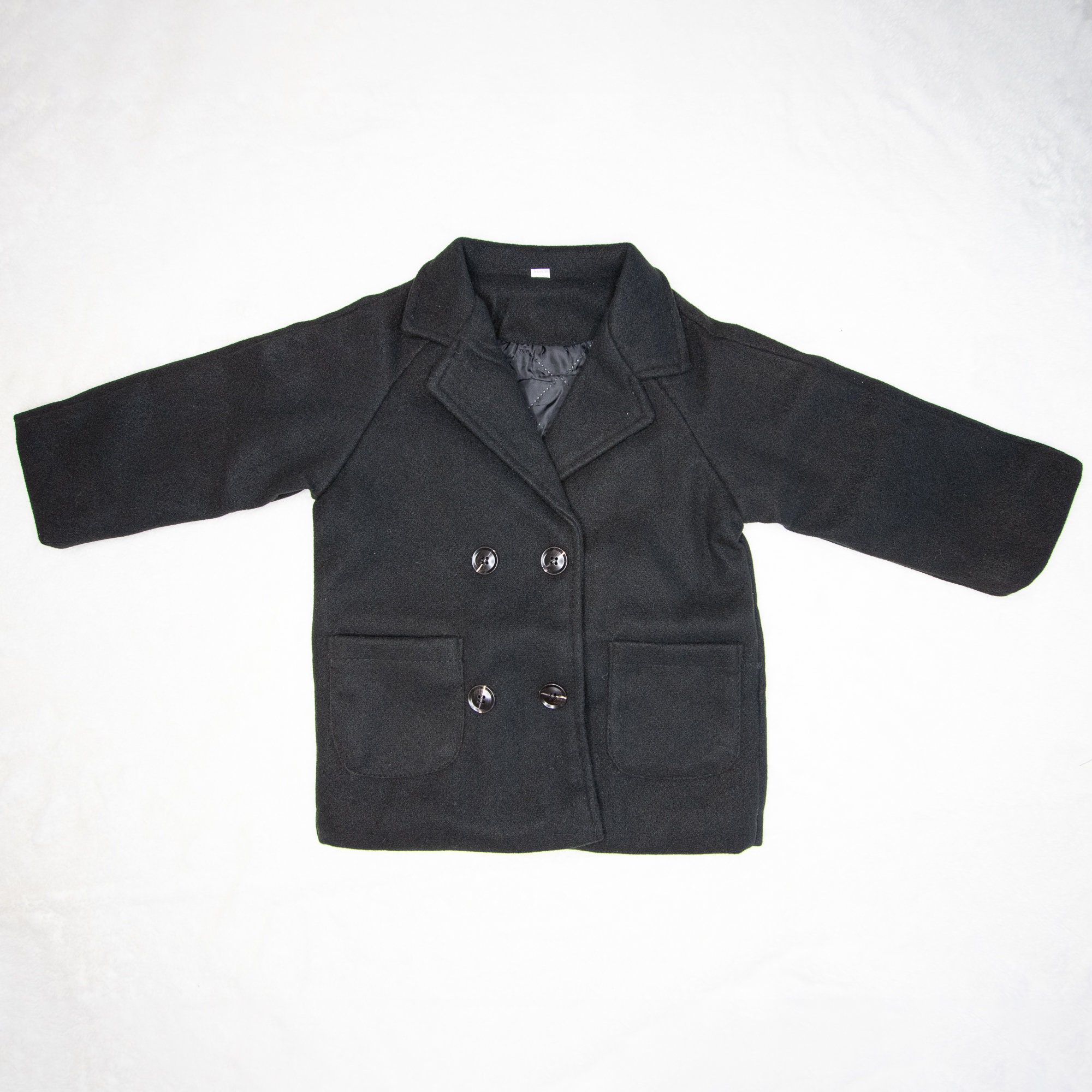 Boy Girl Peacoat Kids Winter Coat Toddler Fall Coats Etsy