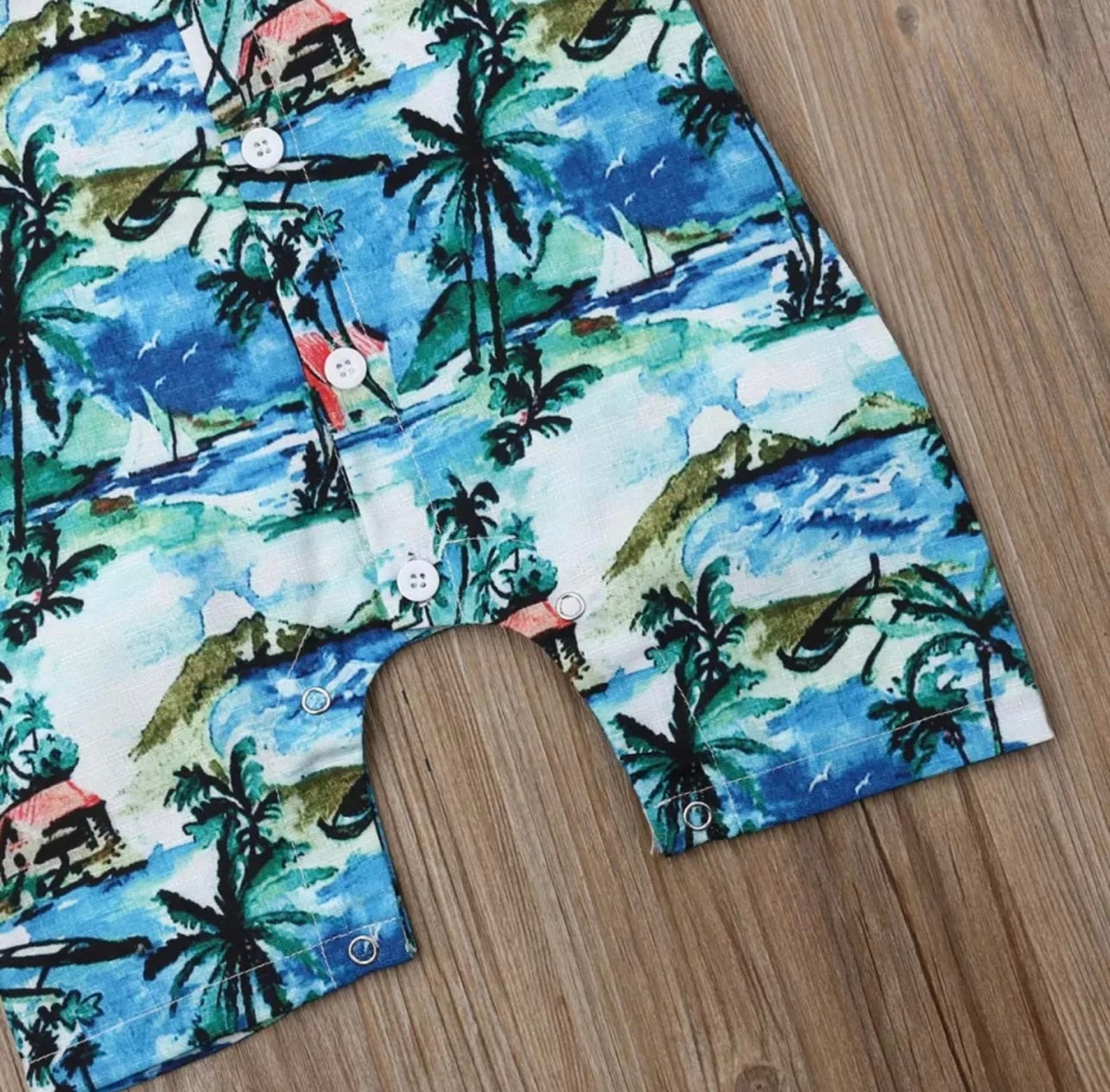 Baby boy girl hawaiian romper infant boy luau outfit Etsy