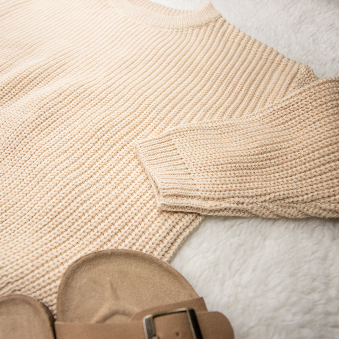 GOOD Toddler Hooded Knitted Sweater