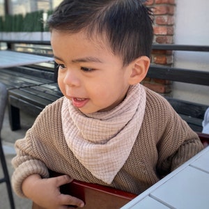 bandana bib | baby + toddler cotton bib