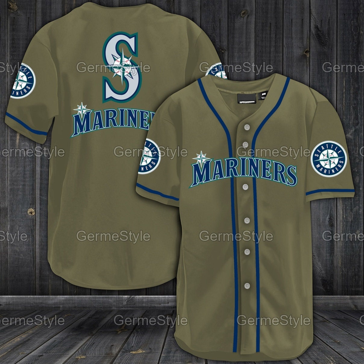 Seattle Mariners MLB Baseball Shirt MLB Seattle Mariners Etsy