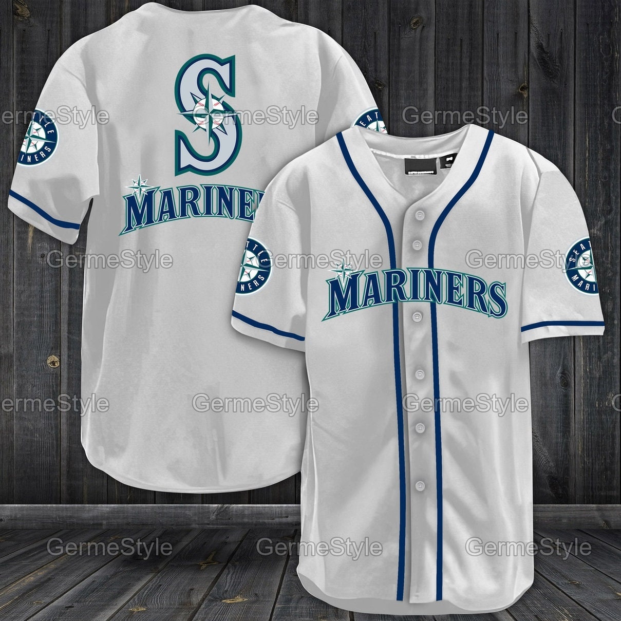 Seattle Mariners MLB Baseball Shirt MLB Seattle Mariners Etsy