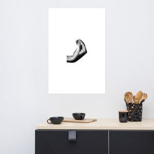 Funny Italian Poster Italian Hand Gesture wall art Love Italy homedeco Italy Souvenir gift Italy Love poster Retro Italian Housewarming gift