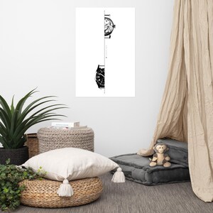 Watch Wall Art Horology Print Minimalist Technical Watch Movement Illustration Draw Mechanical Timepiece Engineering Poster Digital download image 14