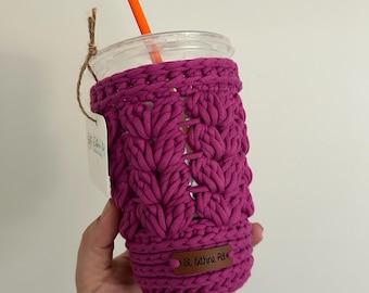 マゼンタ 24オンス コーヒースリーブ
