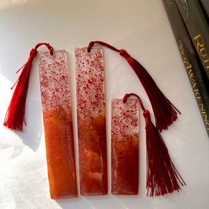 PHOENIX FIRE - Tory & Darcy Vega Zodiac Academy Custom Resin Bookmark