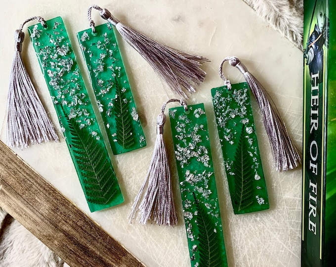 PINE - Rowan Whitethorn Custom Resin Throne of Glass Bookmark