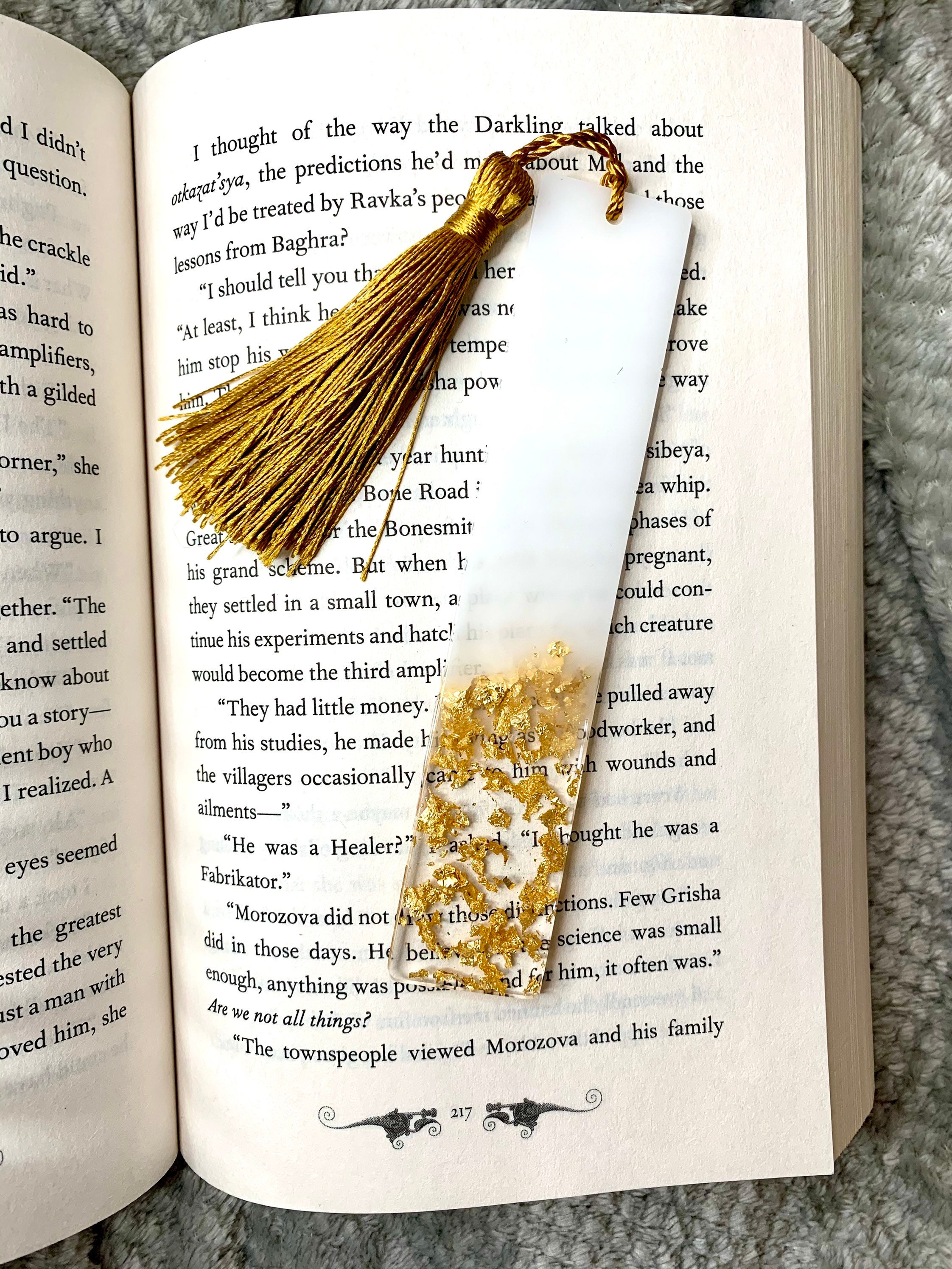 SUN SUMMONER Alina Starkov Custom Grishaverse Resin Bookmark | Etsy