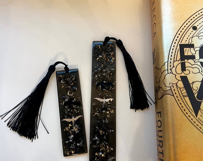 DRAGON  - Fourth Wing / Tairn / Andarna / Violet Sorrengail / Xaden Riorson Resin Bookmark