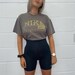 Oversized Vintage Nike Spellout Graphic T-Shirt Gray | y2k | vintage | custom | rework | retro | 90s | 2000s