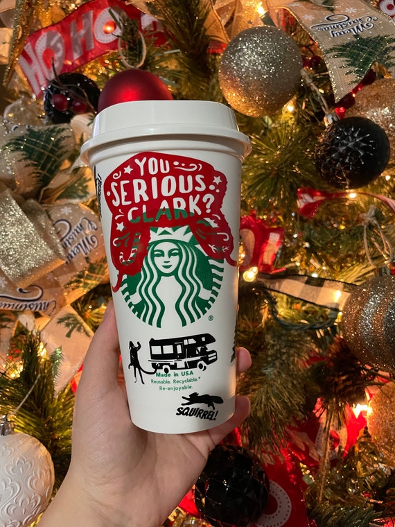 Christmas tree Starbucks cup – Fire Girl Design