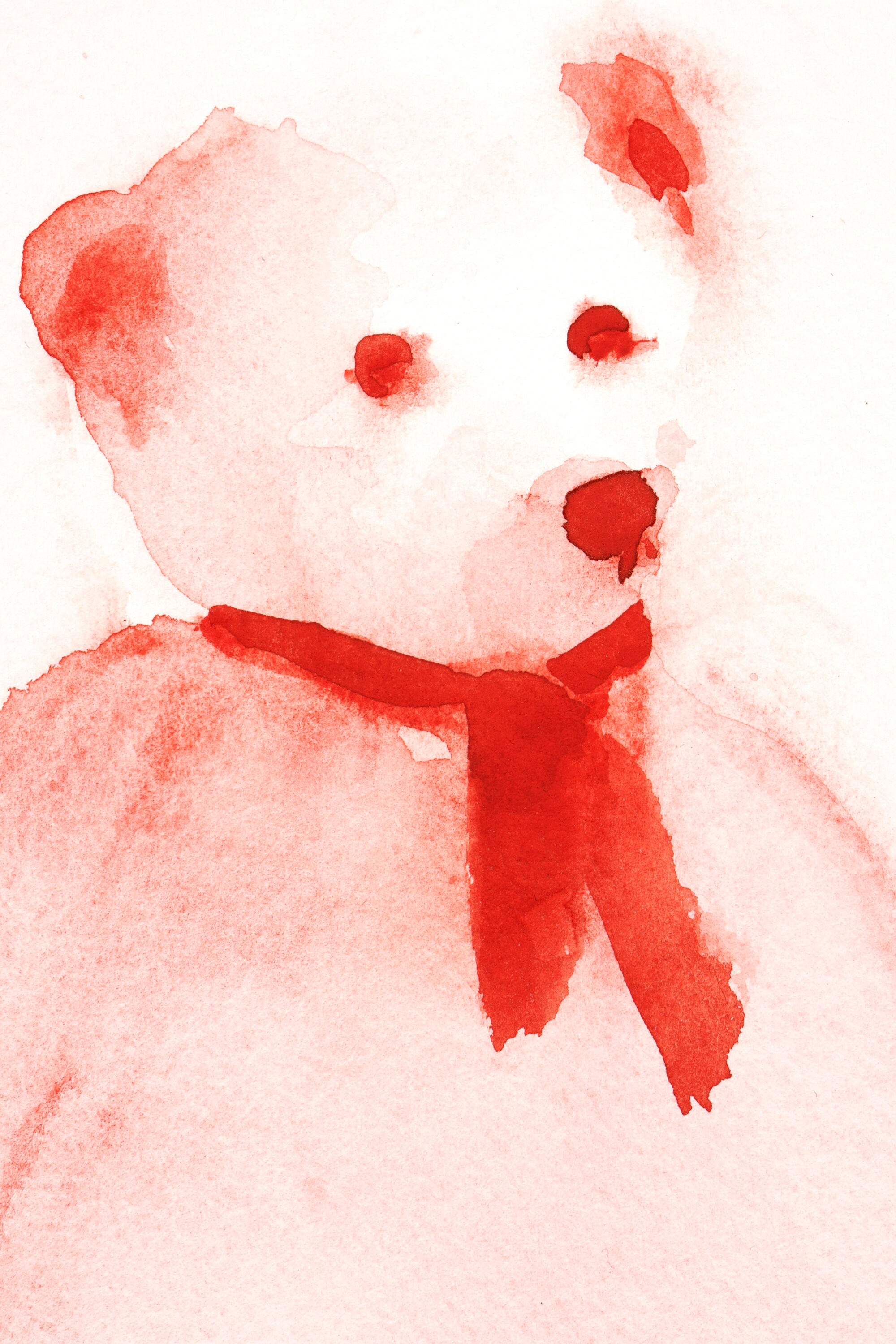 Original Wall Art / Teddy Bear / Nursery Gifts / Baby Decor / Etsy