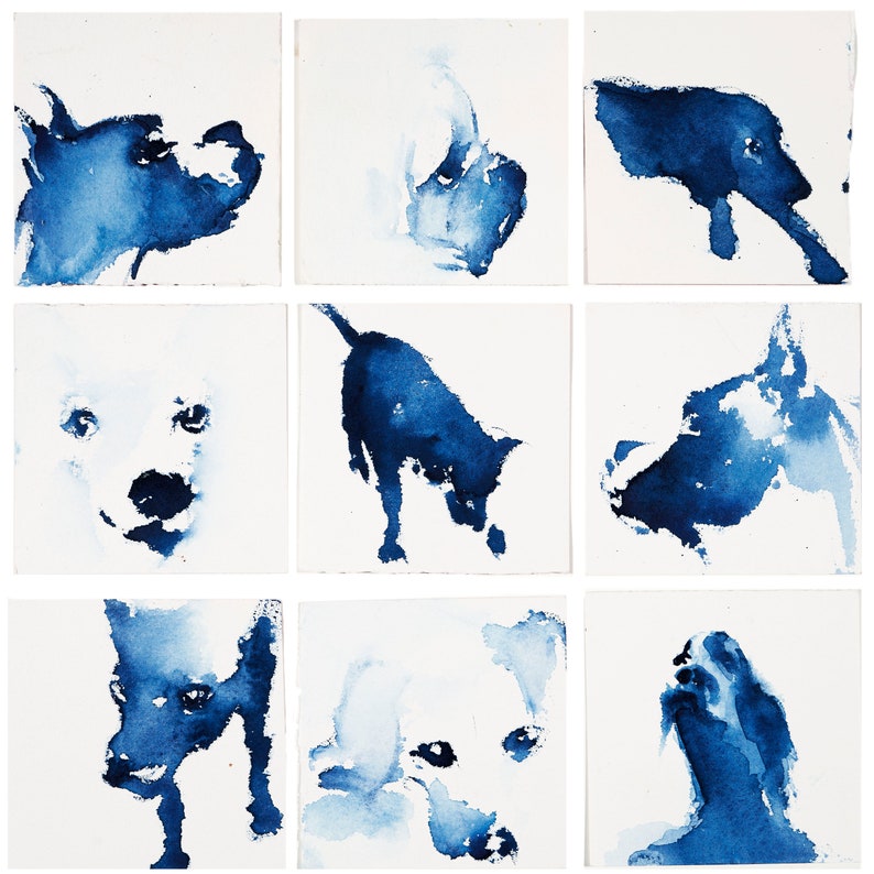 Jack Russel Terrier 1 Original watercolor illustration
