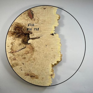 Maple burl. Wood burl. Live edge slab. Epoxy Resin. Round Burl. Clock base. Burl slab. Dried wood slab. Live edge slab. Slice. Raw wood