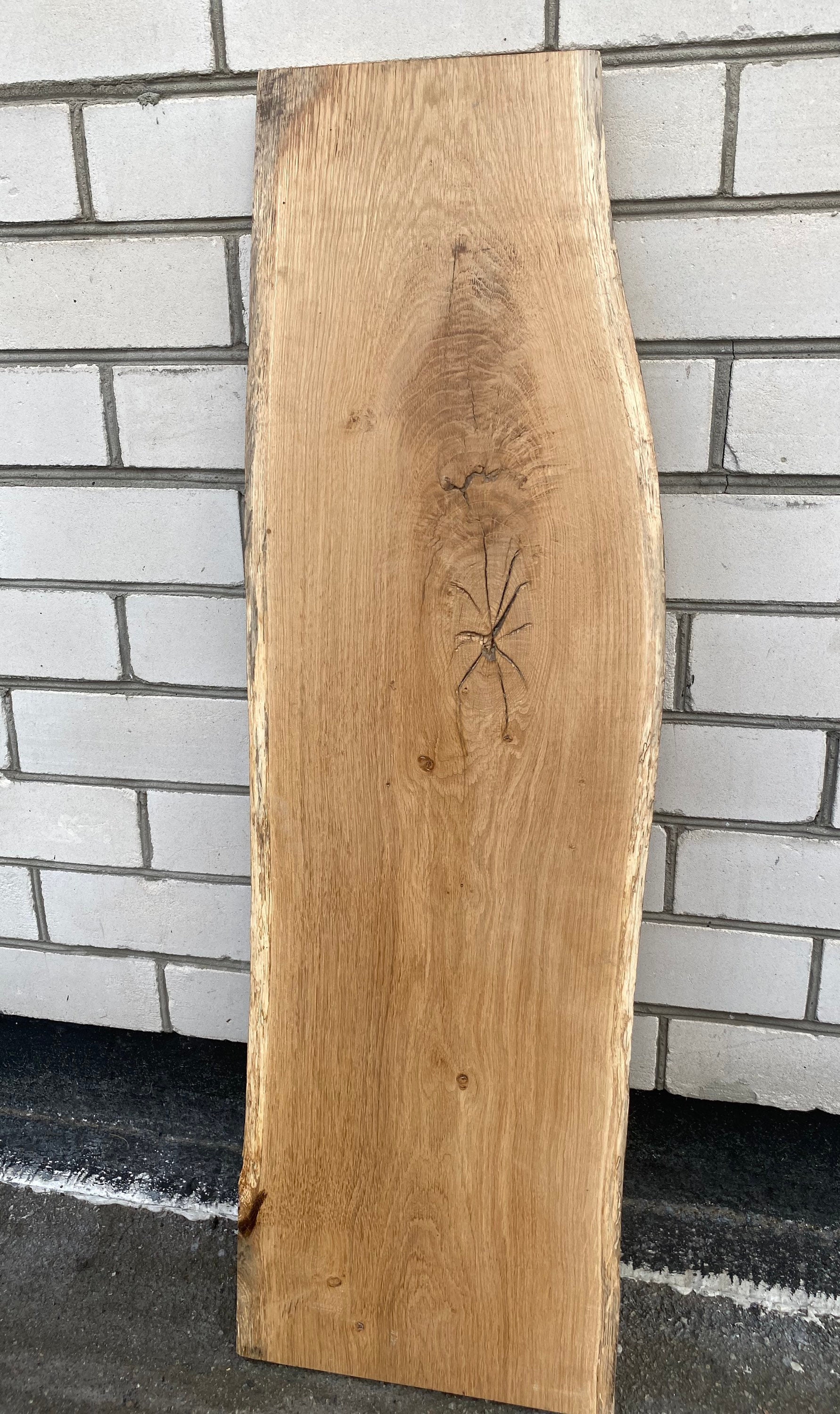 Dried Live Edge Oak Slab. Wood Slab. Oak Wood Slab. Dried Oak Etsy Canada