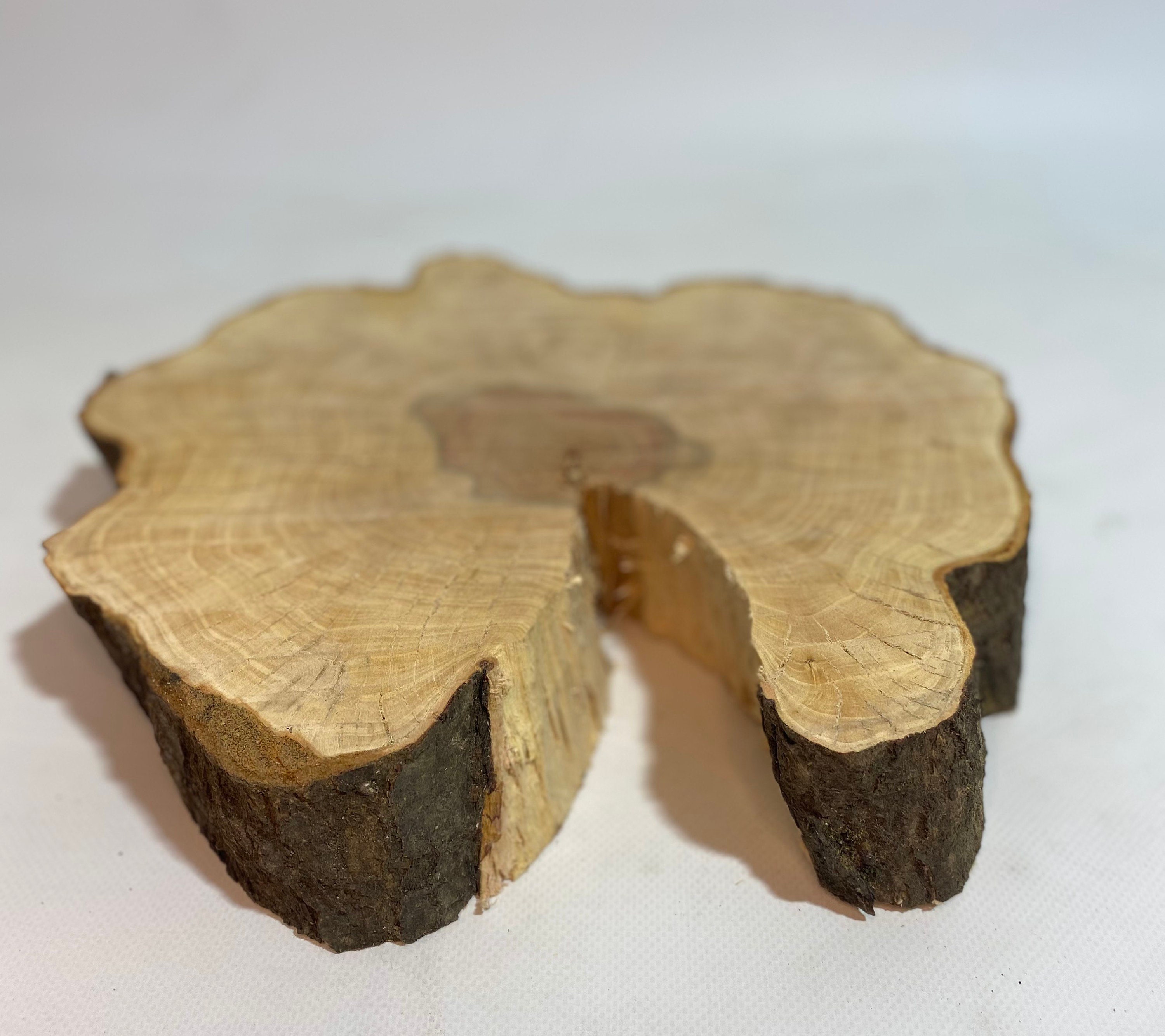 Cherry plum wood. Plum wood. Live edge slab. Wooden Slice. Etsy