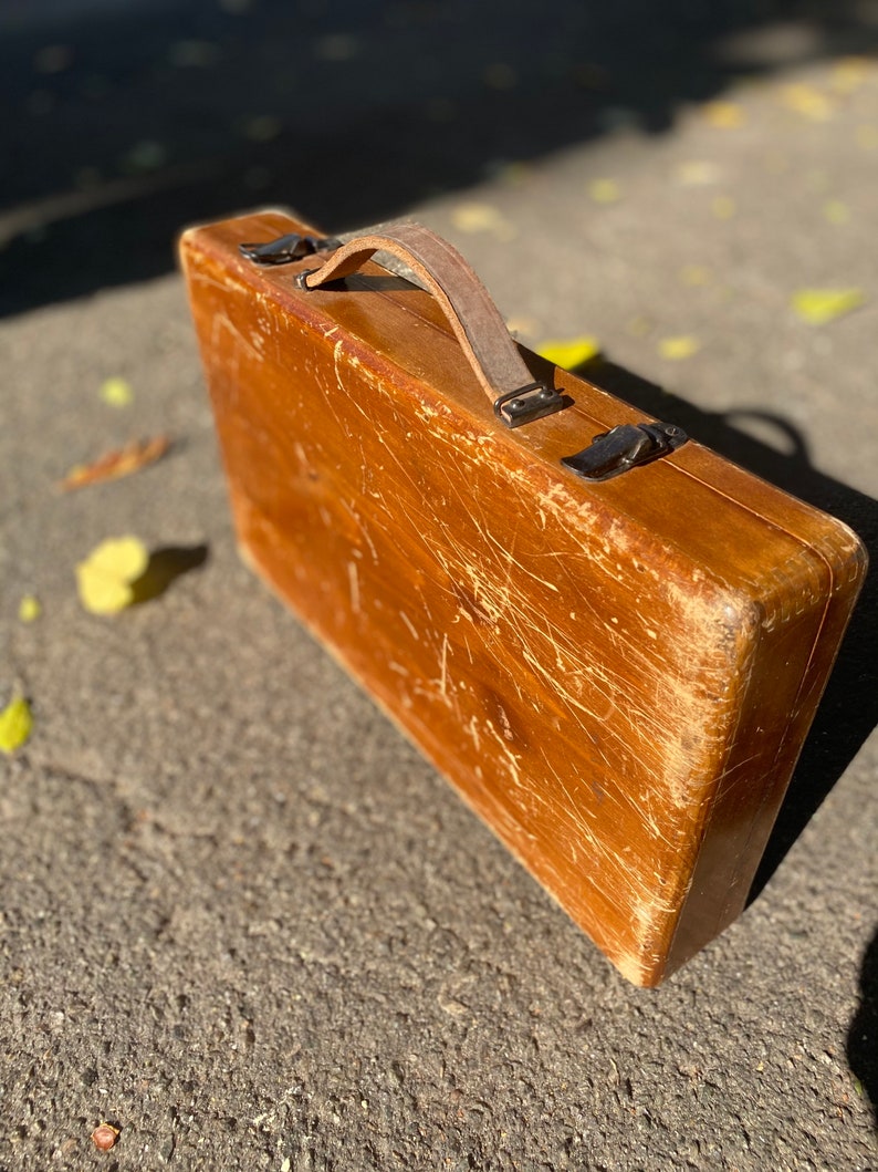 Vintage Case for Revolver. Antique Solid Case. Retro Gun Case. Etsy