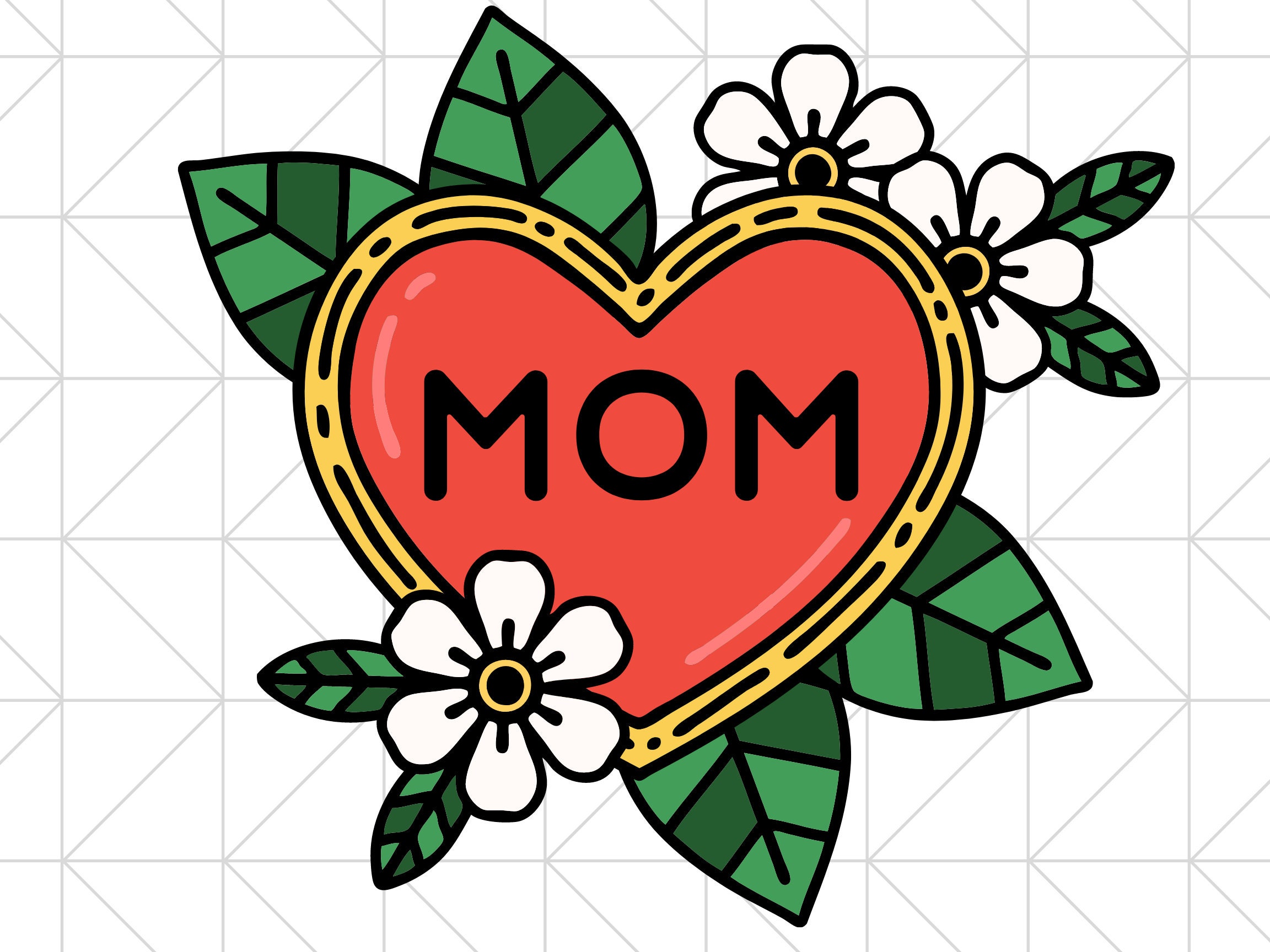 Mom Tattoo Digital Download - Etsy