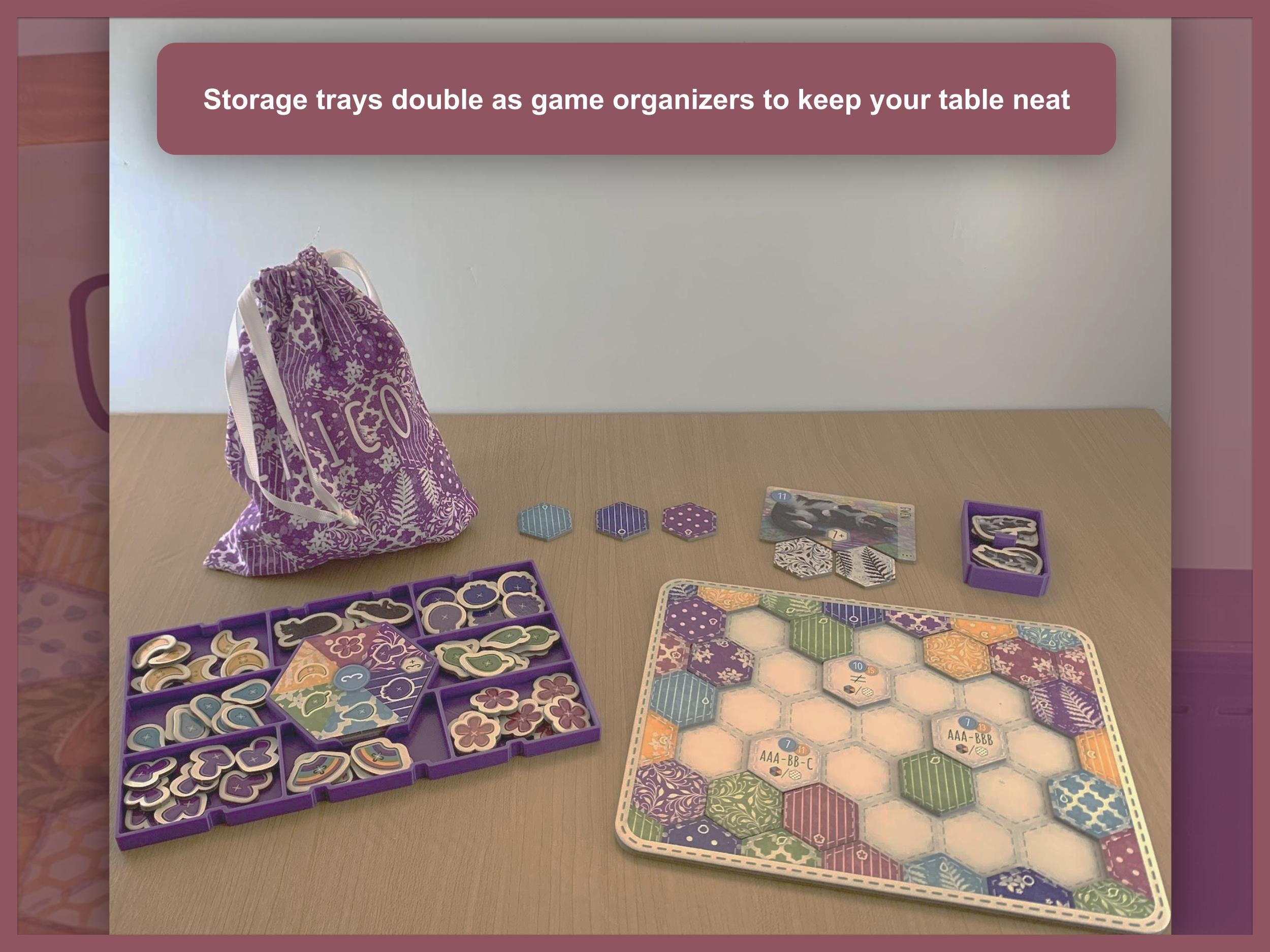 Calico Board Game Organizer digital STL File - Etsy