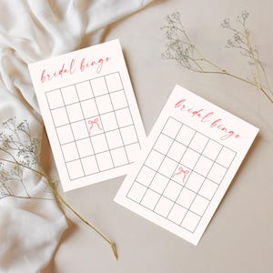 Juego de bingo personalizable para despedida de soltera / Tarjetas de bingo imprimibles / Plantilla de Canva editable / Juego de despedida de soltera / Descarga instantánea