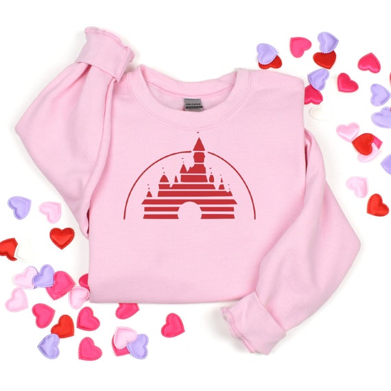 Vintage Walt Disney World Castle Crewneck Sweatshirt I Retro Disney Castle Shirt I Disney Vacation Shirts