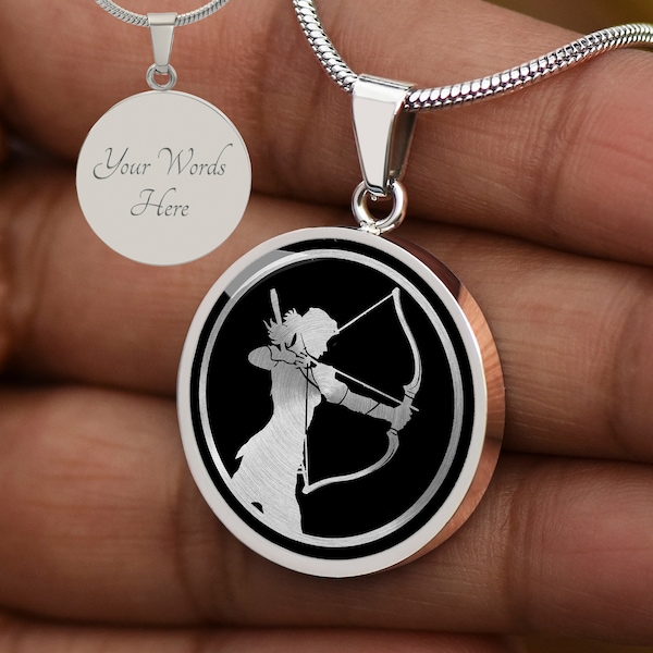 Archery Necklace Etsy