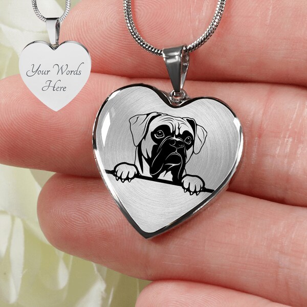 Boxer Dog Jewelry Etsy