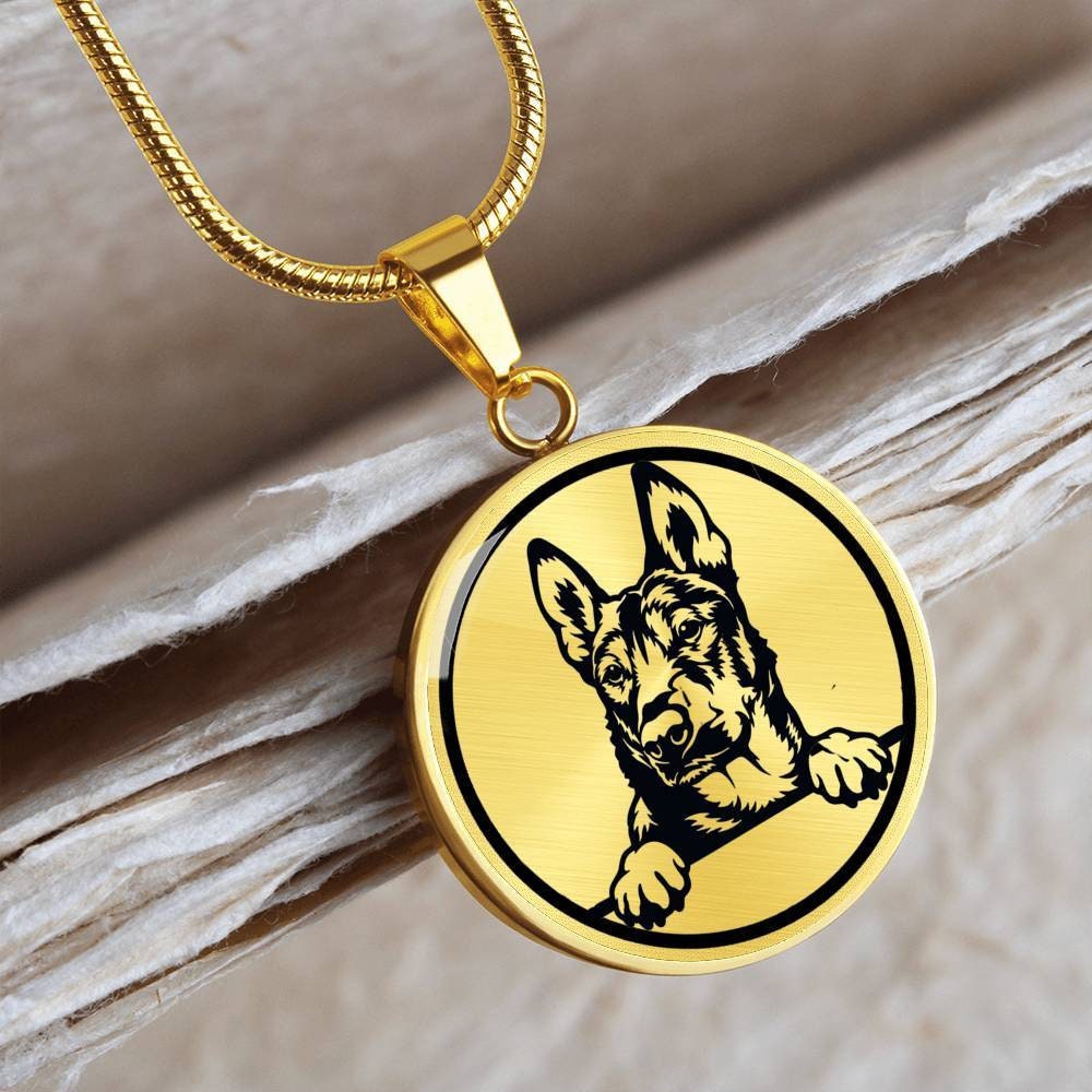 Personalized Belgian Malinois Necklace Belgian Malinois | Etsy