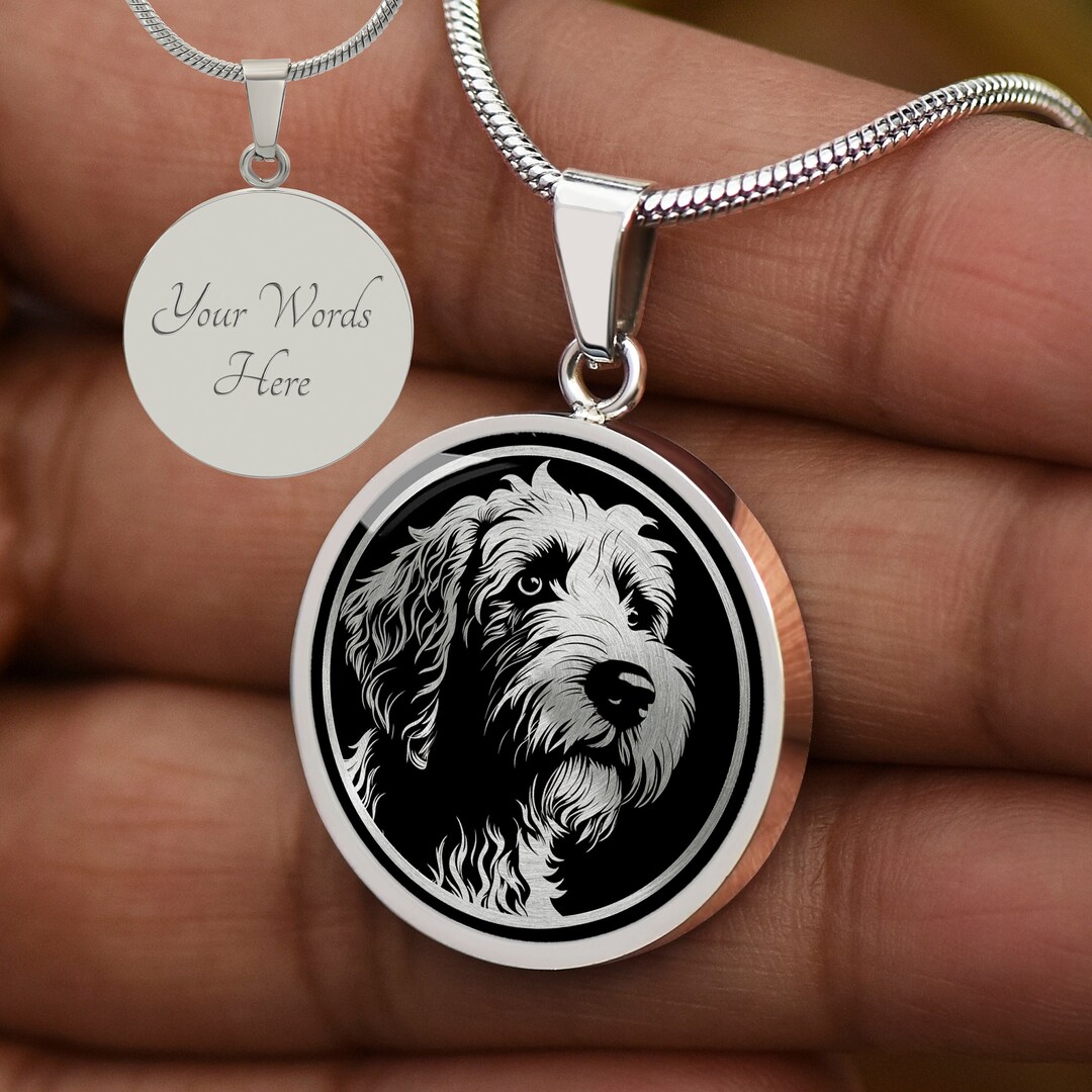 Custom Labradoodle Necklace Labradoodle Jewelry Labradoodle Etsy