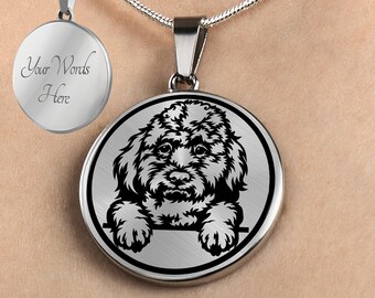 labradoodle necklace