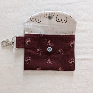 Cartera de tarjeta hecha a mano / Cartera cosida a mano personalizada / Titular de la tarjeta de identificación