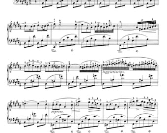 Chopin Nocturne Op 9 No 3 Piano Score (Digital Download)