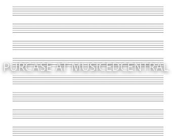 Blank Music Staff Downloadable Printable PDF Plain
