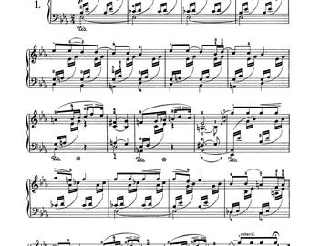 Grieg Arietta Op 12 Piano Sheet Music – Romantic Era Intermediate Score (Digital Download)
