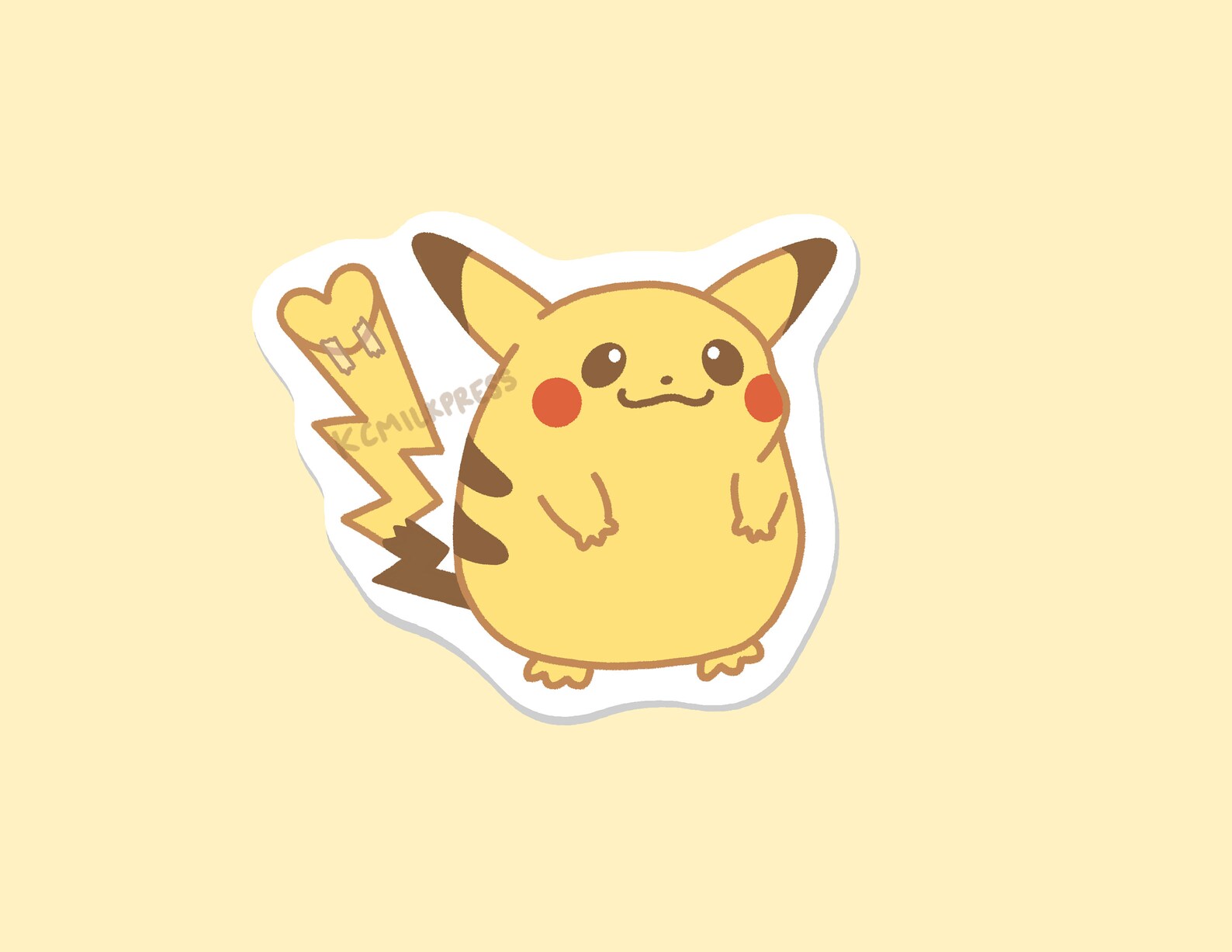 Chonkachu Cute Vinyl Glossy Sticker Decal - Etsy