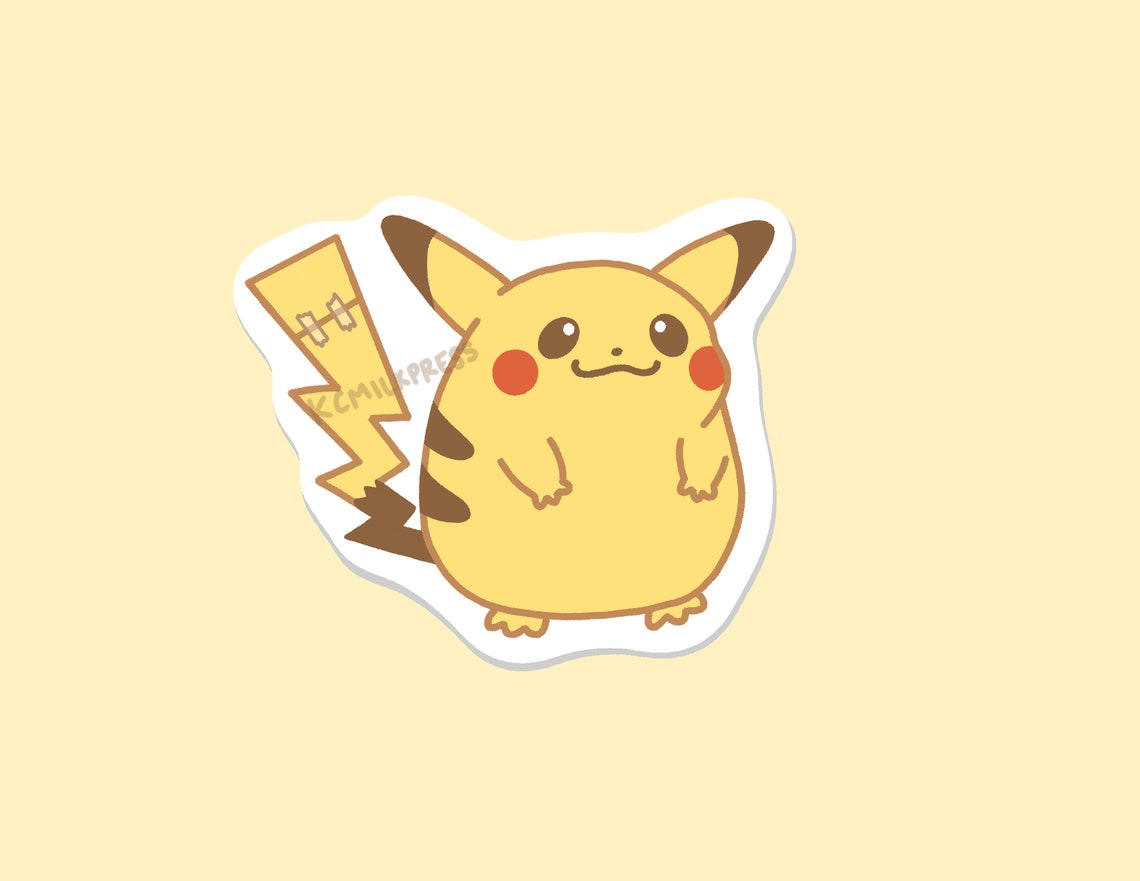 Chonkachu Cute Vinyl Glossy Sticker Decal | Etsy
