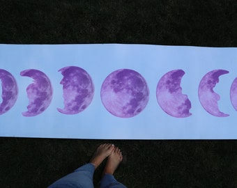 VIbe Yoga Mat Moon Phase