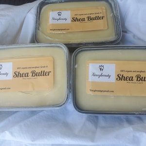 Raw African Shea Butter | karité | Organic | GRADE A| 1lb,8oz, 16oz, 2lbs, 5lbs, 10lbs| Fair trade Unrefined