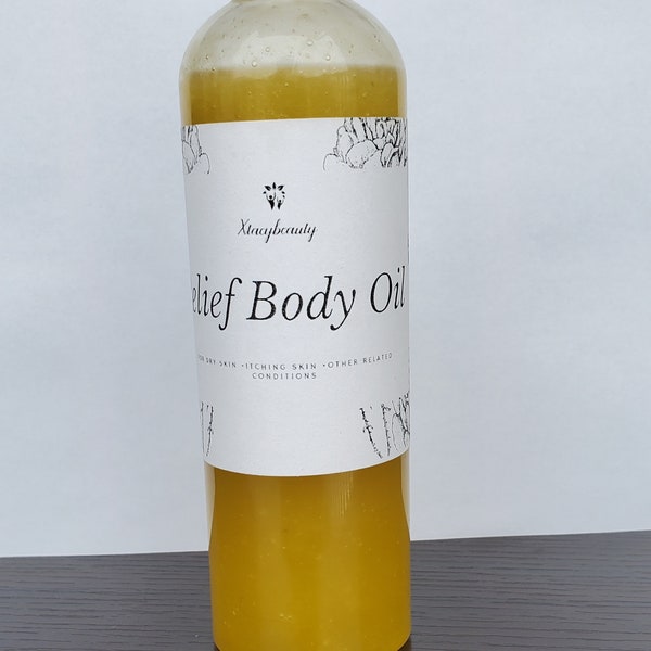 Relief Body Oil- Relief from itching,mites infestation scabies of the skin