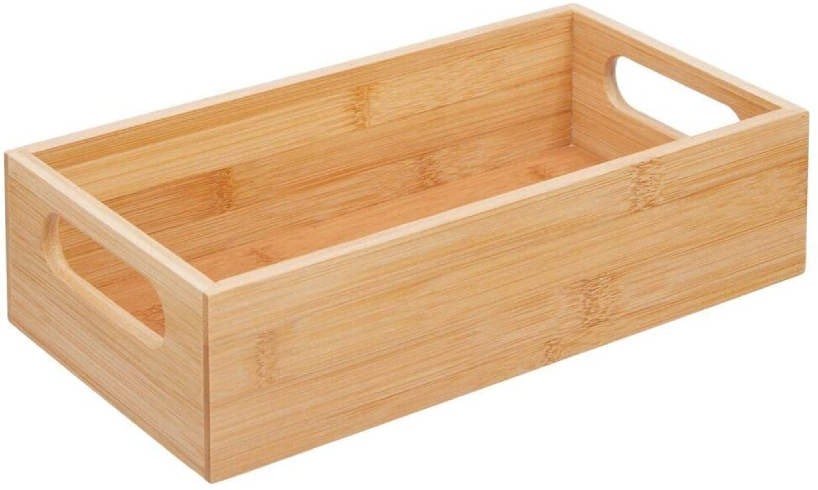 Kitchen Storage Box OpenTop Bamboo Storage Tray with Etsy