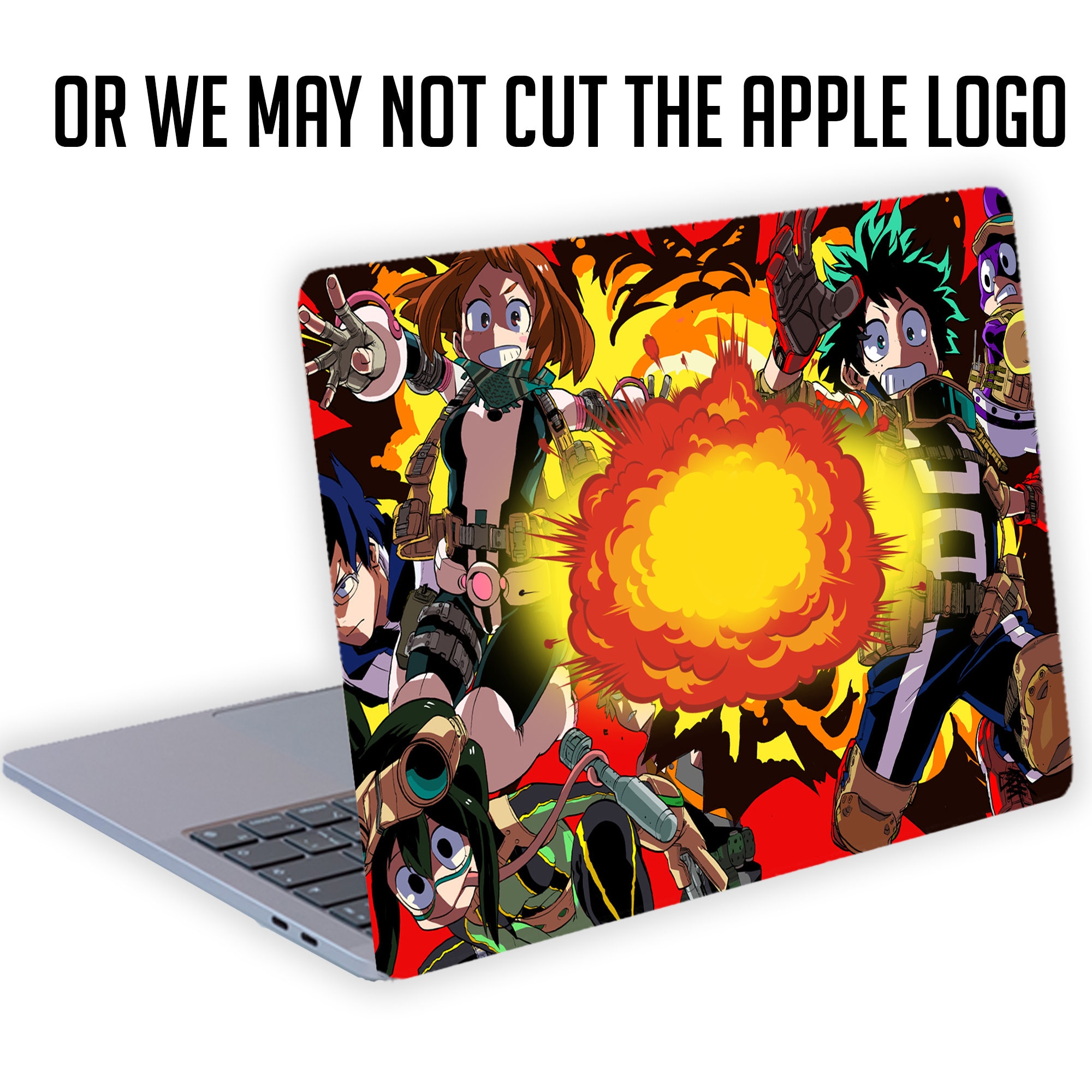 Anime Mix Manga Cartoon MacBook Vinyl Skin Full Wrap for Etsy