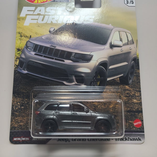 Fast and Furious Jeep Grand Cherokee Trackhawk  Gladiator Keychain Ornament