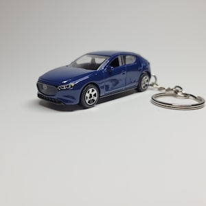 2019 Mazda 3 Hatchback Custom Made Keychain