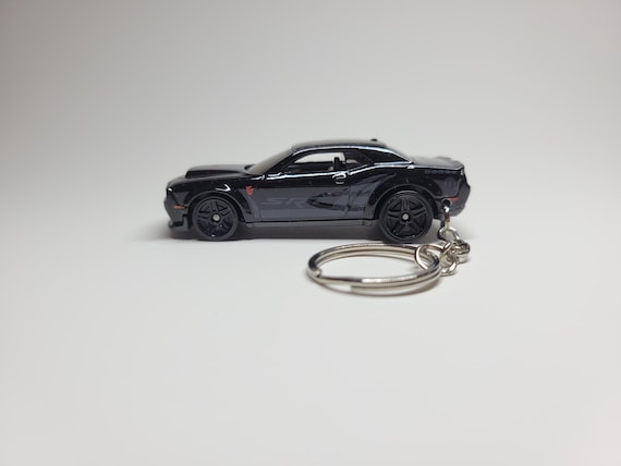 Hot Wheels Dodge Challenger SRT Demon Keychain - Etsy