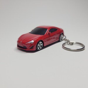 RARE Custom Made Toyota / Subaru FT86 / FRS / BRZ Diecast Keychain