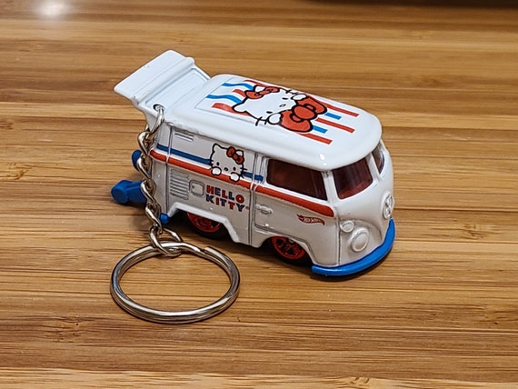 Custom Made Hello Kitty Keychain Ornament Toy Car