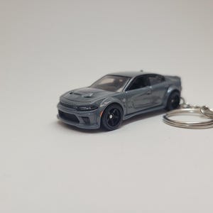RARE Custom Made Dodge Charger Hellcat Keychain