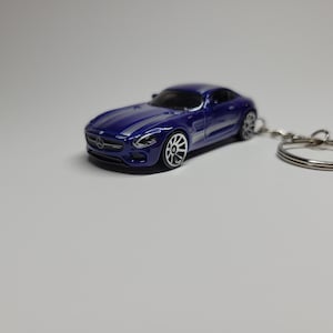 Hot Wheels Mercedes Benz AMG GT Custom Made Key Chain Ornament